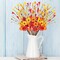 12Pcs Fall Flowers Decorations Artificial Floral Stems with Pumpkin Flower - Thanksgiving Decor Autumn Picks Arrangements for Home Vase Table Centerpieces